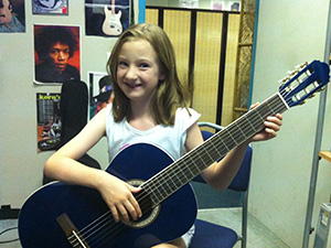 Guitar lessons for people of all ages and levels of ability